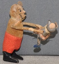 Schuco Tanzfigur Maus mit Kind