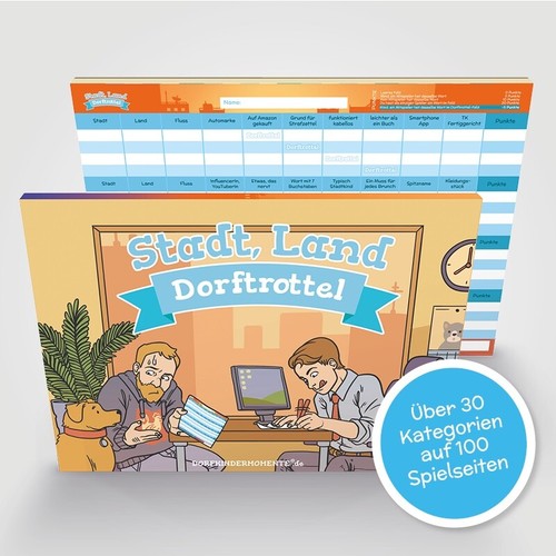 Stadt land dorftrottel - land,