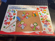 Haba Nagelspiel Frühlingsfalter Maxi - 72 Teile vollständig