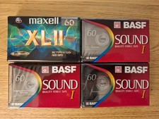 4 x Audiokassetten Kasetten