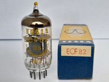 ECF82  =  6U8  Röhre  TESLA  -  NEU  /  NOS  -  ECF 82