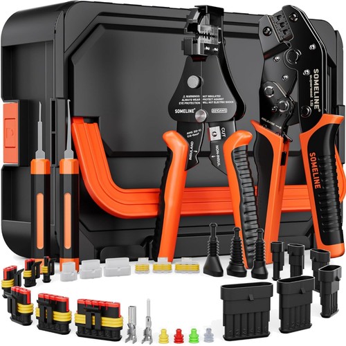 Crimpzange kfz set - set, 1-6