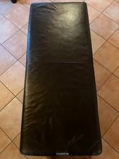 Leder Hocker von W. Schillig ca. 140X60 cm  Höhe ca. 40 cm dunkelbraun