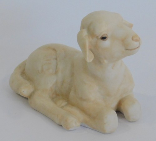 Porzellanfigur lamm - porzellanfigur,