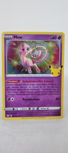 Pokémon karte mew - mew, holo