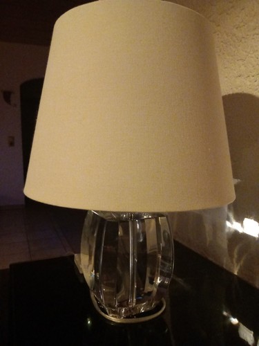 Kristal glas tischlampe - kristal,