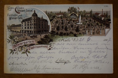 Halle saale wintergarten - /, saale,