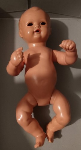 Babypuppe 60er jahre - cm,