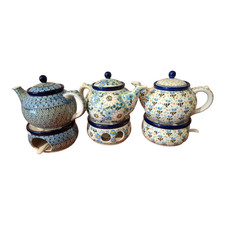 Teekanne -Stövchen-Set 1,2L