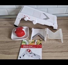Tupperware Mando Chef Reibe Hobel Wellenschnitt Rezeptheft Gemüse Multihobel