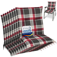 8x Gartenstuhl Auflagen