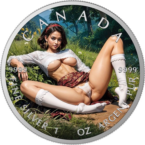 Silbermedaille canada - oz,