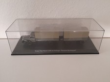 Schuco 1:43 Krupp Titan Planen Lkw mit Anhänger "Deutsche Bundespost"