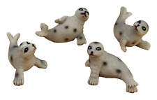 4er Set Figuren Robben