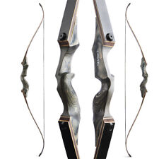 60 Zoll Jagdbogen 20-60lbs Takedown Recurvebogen Bogenschießen Rechte Linke Hand
