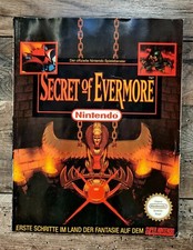 Secret Of Evermore Offizieller Spielberater/Guide/Lösungsbuch Super Nintendo 