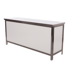 Brauerei Klapptheke Edelstahl 2000x600 bzw. 2000x700mm mit und ohne Becken