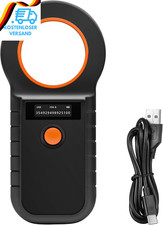 Gbformat Haustier Mikrochip Scanner OLED Chiplesegerät Für Hunde Wiederaufladbar