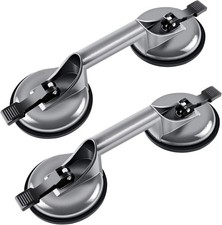 2x Doppel-Saugheber Glasheber Fliesen Heben Vakuumheber Glassauger Set 100KG