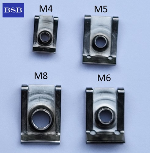 Edelstahl schnappmutter m5 - edelstahl,