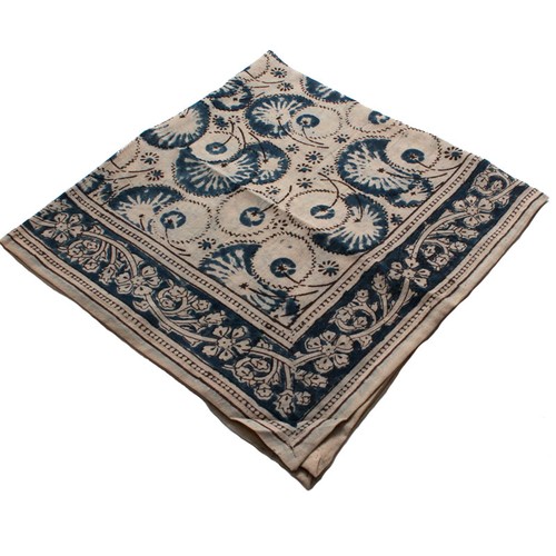 Kalamkari tuch 55x55cm - kalamkari, 55x55cm,