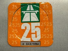 Autobahn Vignette Schweiz 2025,  gültig bis 31.01.2026