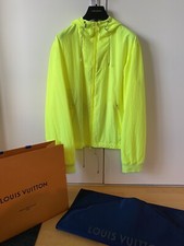 Louis Vuitton Track Jacket Windbreaker Leather Size 48