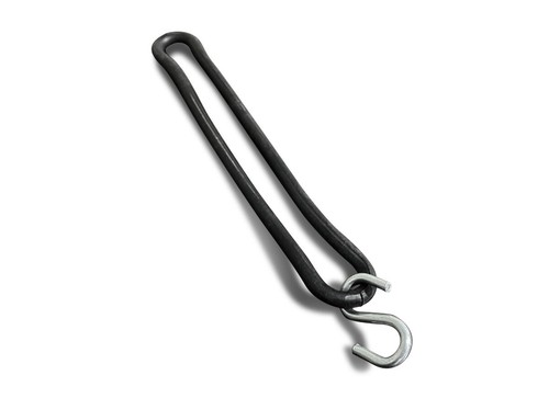 Gummi spannring mit haken - 10,