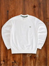 Lacoste Pullover Weiß S