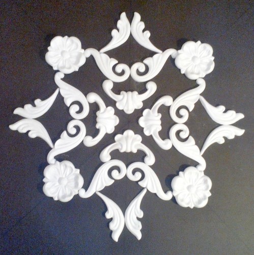 Stuck deckenspiegel rosette - stuck,