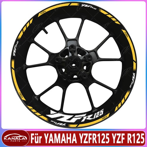 Zoll motorrad rad aufkleber - 17,