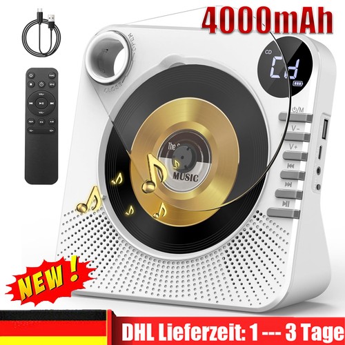 Spieler tragbarer player - cd-spieler,