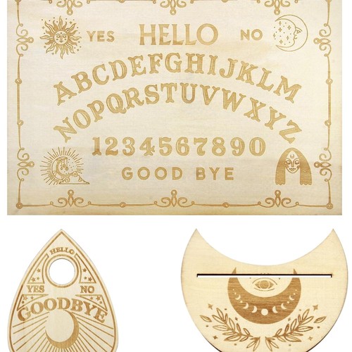 Okkultes ouija board - ouija, holz