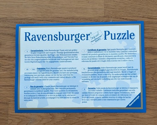 Ravensburger puzzle schloss - ravensburger, 3d