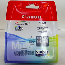 CANON Tinte inkl. Druckkopf PG-510 und CL-511 Multipack (Schwarz und Co [#11897]