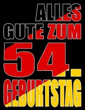 Alles Gute zum 54. Geburtstag