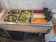 Salatdette, Kühlvitrine, Kuchen, Gastro, Getränkebar,