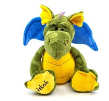 Kuscheltier Stofftier Plüschtier Kind Baby Spielzeug Drache mit Namen persönlich