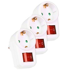 Zwischenstecker mit - 3x,