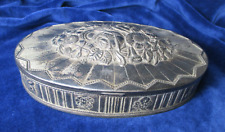 Alte Art Deco Blech Deckeldose