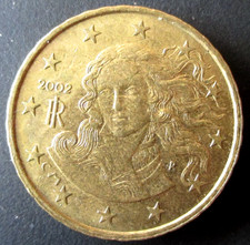 Münze 10 Cent 2002 Italien