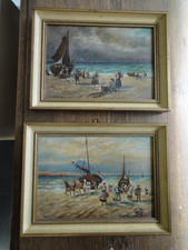 Fischer am Strand, Meer