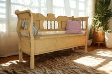 schöne Truhenbank im