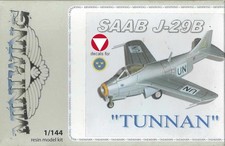 Selten 044 1/144 Miniwing Saab J-29 Tunnan Schweden Österreichisches Bundesheer 