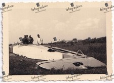 orginal Foto 2. Weltkrieg Belgien Fort Eben Emael Flugzeug Segelflugzeug 1940