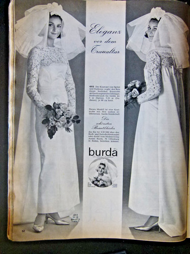 Altes burda modeheft ausgabe - altes,