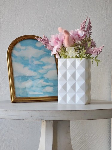 Kubistische moderne vase - moderne,