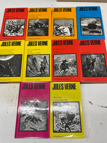 Sammlung jules verne bände - verne, 10