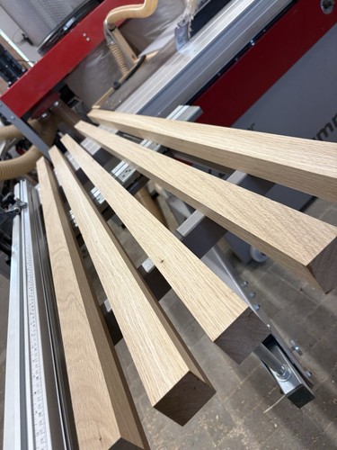 Eiche 40x40mm quadratleiste - 40x40mm,