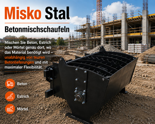Betonmischschaufel radlader - betonmischschaufel,